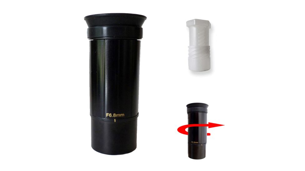 Cassini FH-102TR 640mm x 102mm Tracker Telescope w/Zoom Eyepiece, Black, NSN N, FH-102TRZ