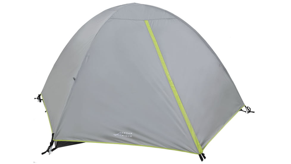 Cedar Ridge Aspen 2-Person Tent, Gray/Citrus, 5221935