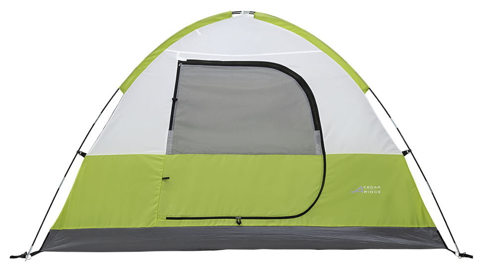 Cedar Ridge Aspen 4-Person Tent, Gray/Citrus, 5421935
