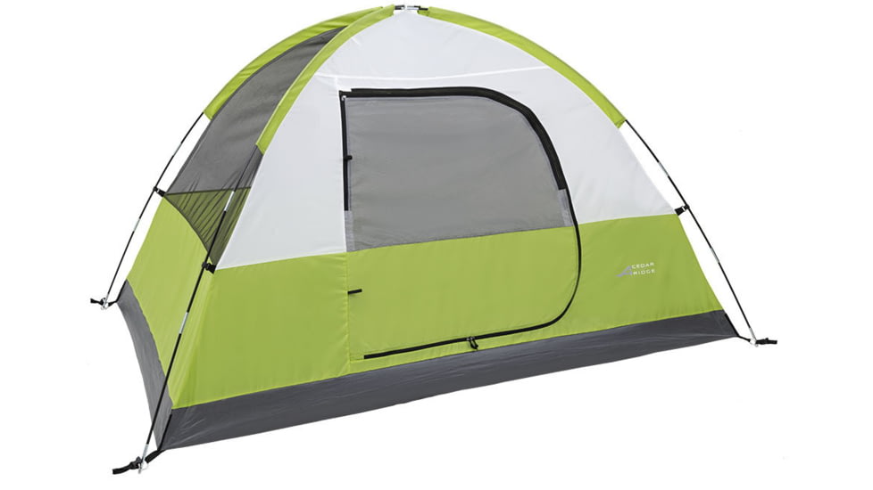 Cedar Ridge Aspen 4-Person Tent, Gray/Citrus, 5421935