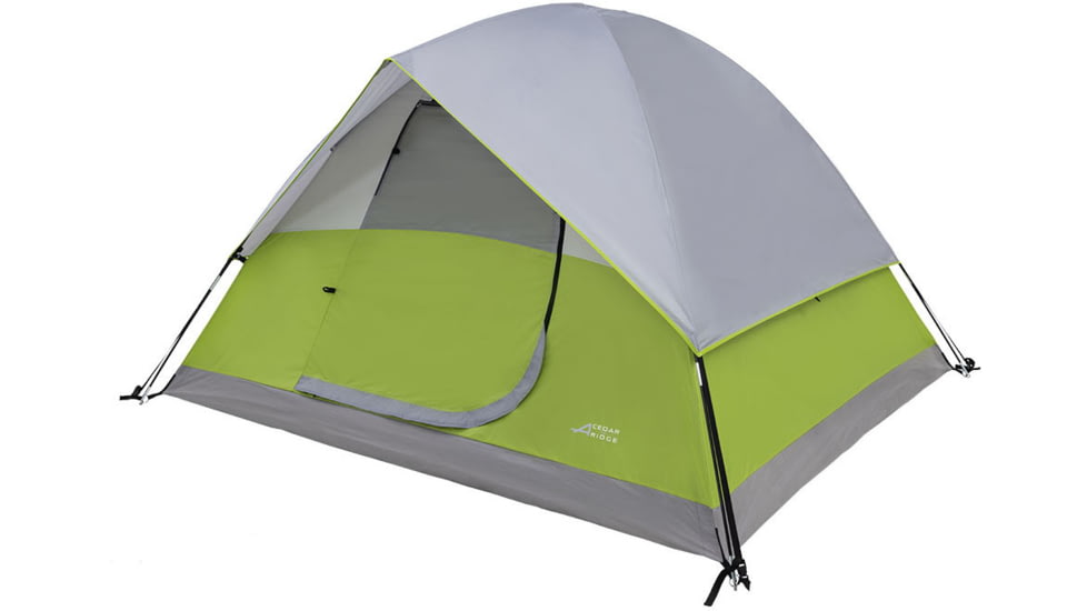 Cedar Ridge Cypress 6-Person Tent, Gray/Citrus, 5621835