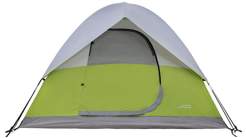 Cedar Ridge Cypress 6-Person Tent, Gray/Citrus, 5621835
