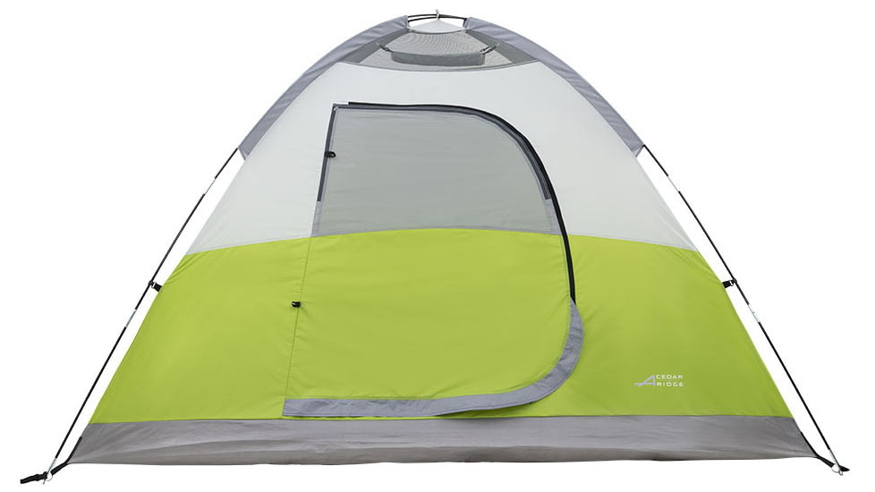 Cedar Ridge Cypress 6-Person Tent, Gray/Citrus, 5621835