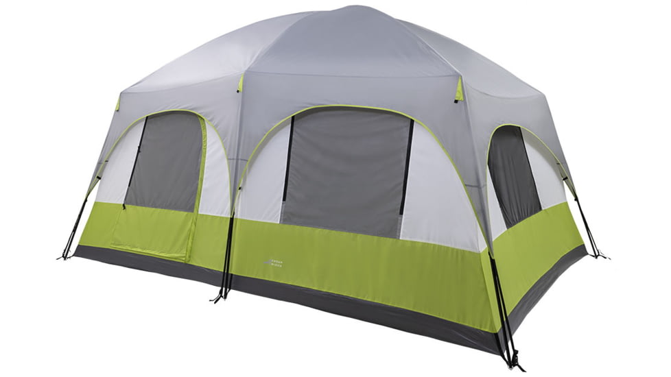 Cedar Ridge Ironwood Two-Room Tent, Gray/Citrus, 5761835