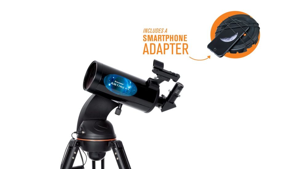 Celestron AstroFi 102 Telescope, Wi-Fi, Maksutov 22202