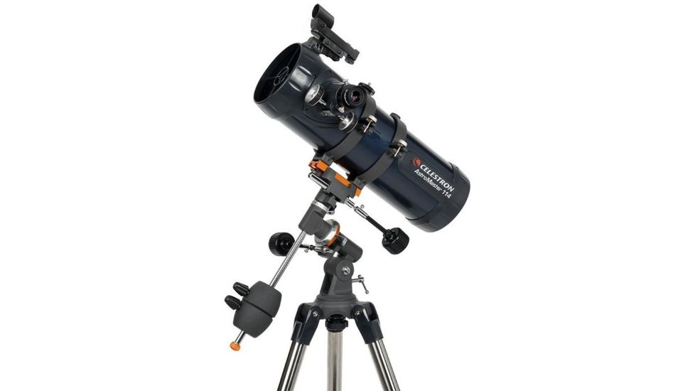 Celestron AstroMaster 114 EQ Equatorial Reflector Telescope 31042
