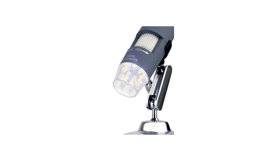 Celestron Deluxe Handheld Digital Microscope Dual Axis, Gray, 44302-C