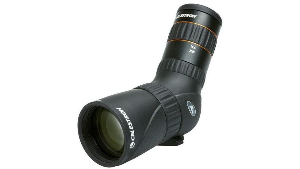 Celestron Hummingbird 7-22x50mm ED Angled Micro Spotting Scope, Black 52307