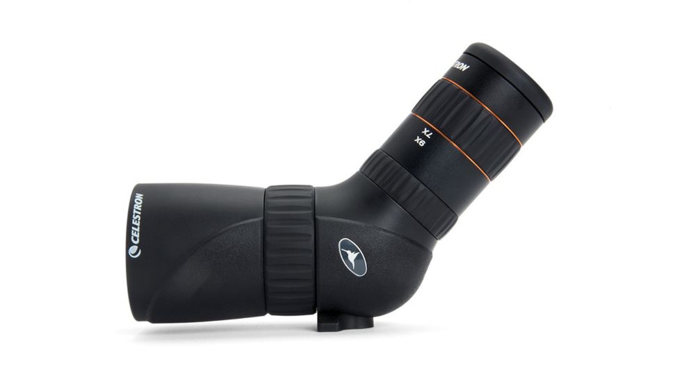 Celestron Hummingbird 7-22x50mm ED Angled Micro Spotting Scope, Black 52307