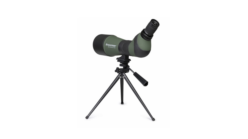 Celestron LandScout 20-60x80 Spotting Scope w/Smartphone Adapter, K9, OD Green, 52329