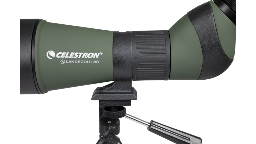 Celestron LandScout 20-60x80 Spotting Scope w/Smartphone Adapter, K9, OD Green, 52329