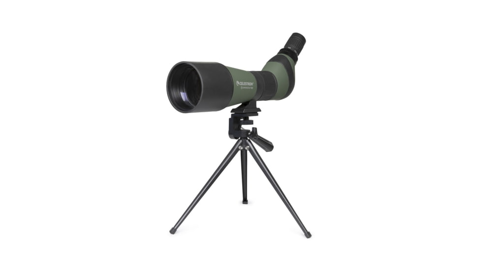 Celestron LandScout 20-60x80 Spotting Scope w/Smartphone Adapter, K9, OD Green, 52329