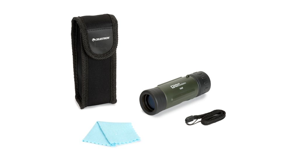 Celestron National Park Foundation 10x25 Monocular, Green, 71225