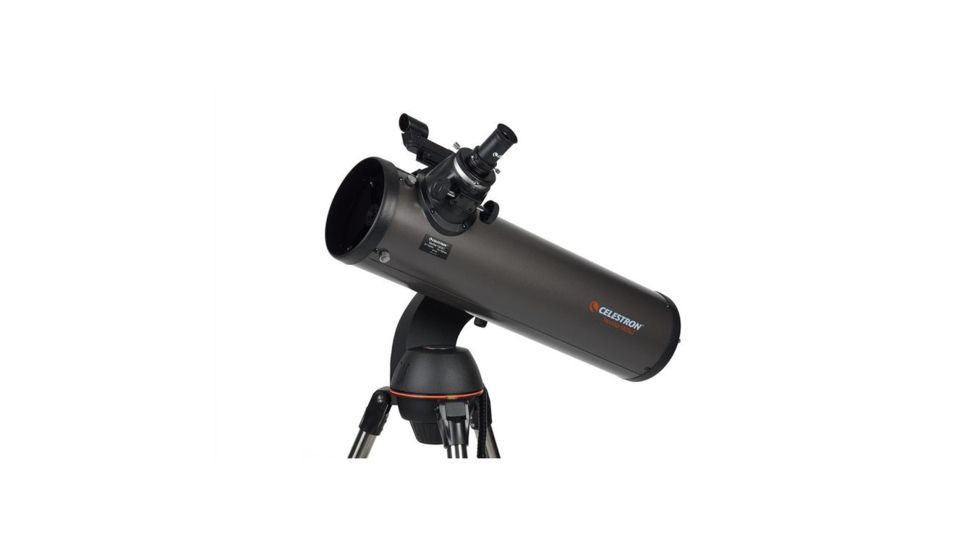 DEMO Celestron NexStar 130 SLT Series Newtonian Reflector Telescope, Black, 31145-DEMO
