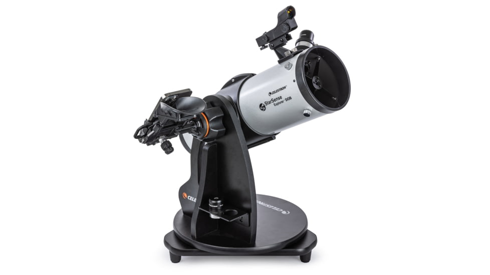 Celestron StarSense Explorer 114mm Tabletop Dobsonian, Silver/Black, 22480