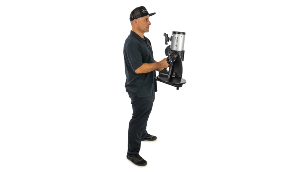 Celestron StarSense Explorer 114mm Tabletop Dobsonian, Silver/Black, 22480