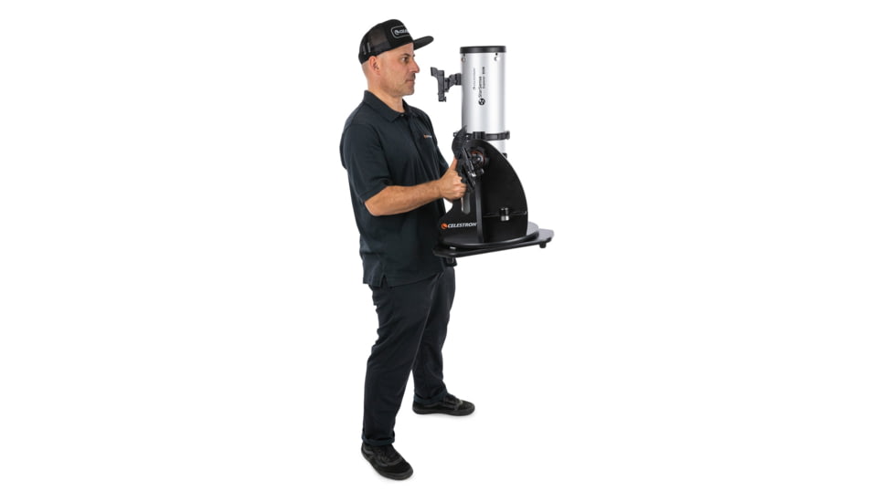 Celestron StarSense Explorer 130mm Tabletop Dobsonian, Silver/Black, 22481