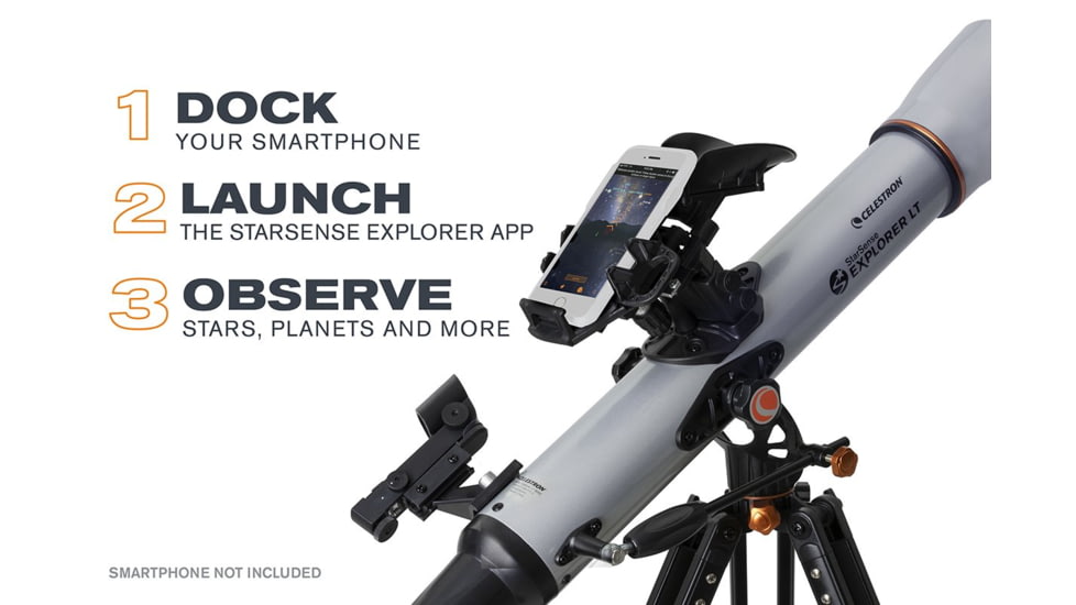 Celestron StarSense Explorer 80mm Refractor Telescope, 22451