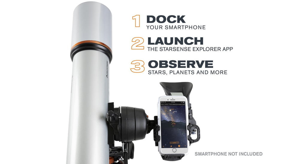 Celestron Starsense Explorer DX 102mm Refractor Telescope, 22460