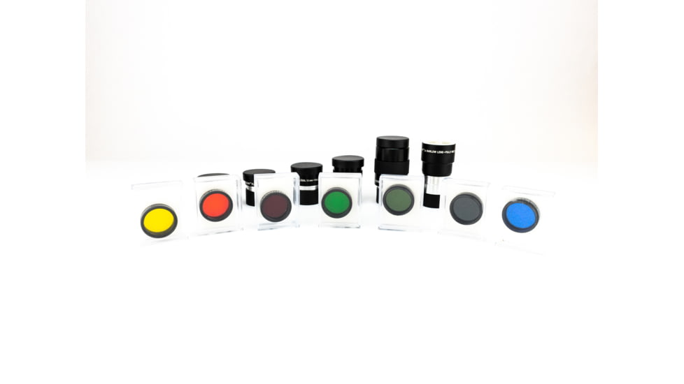 Celestron Telescope Eyepiece and Filter Kit, 1.25in, Case, 94303