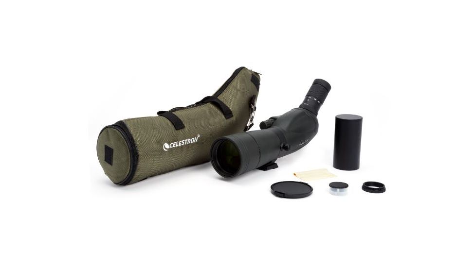 Celestron TrailSeeker 65,16.6x3.5x5.1in,45 Degree Spotting Scope 52330