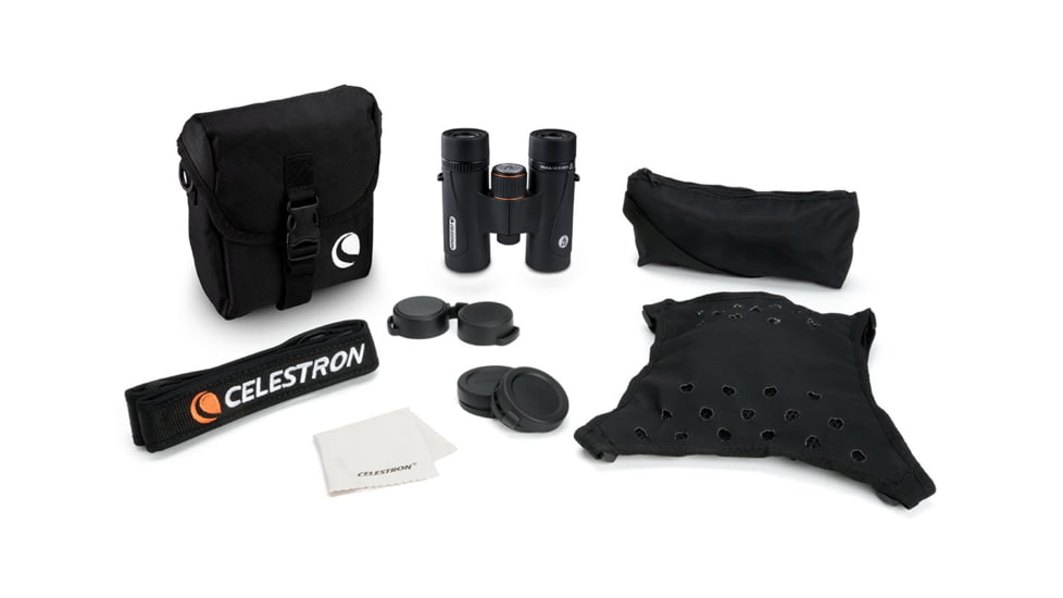 Celestron TrailSeeker ED 8X32 Binoculars, Black, 71401