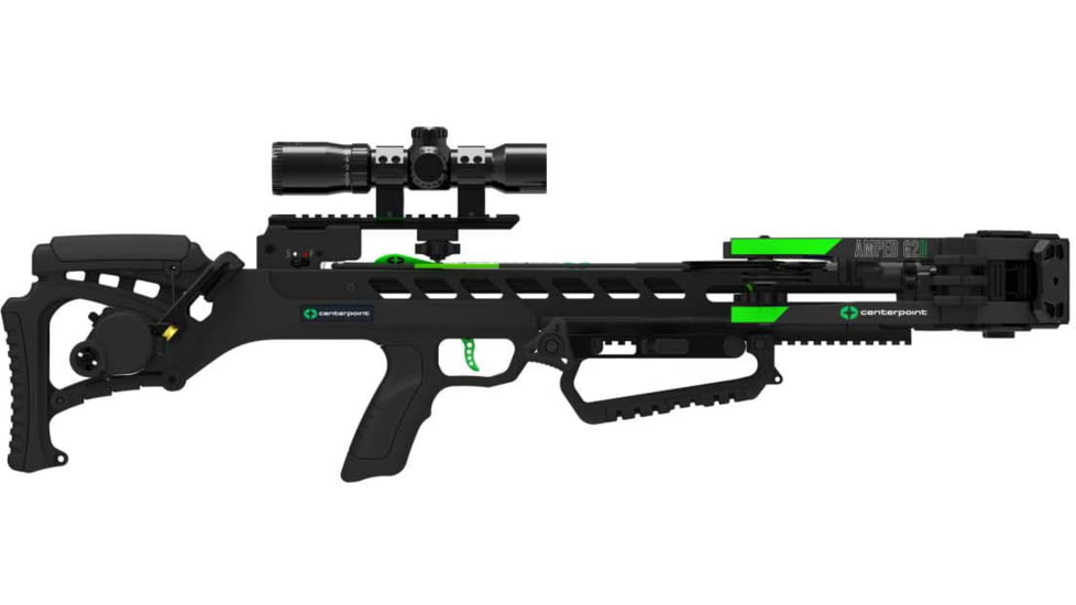 CenterPoint Amped G2D Crossbow, 430fps, Black, C0013
