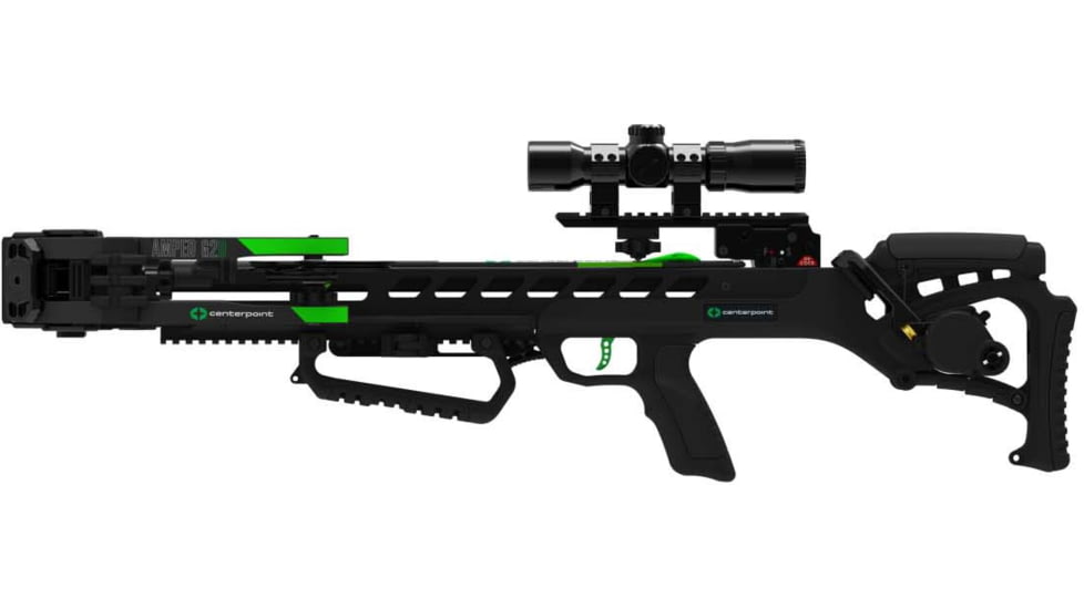 CenterPoint Amped G2D Crossbow, 430fps, Black, C0013