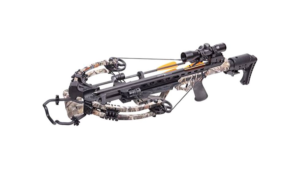 CenterPoint Crossbow Kit Amped 415FPS, Fc Camo, ACXA200FCK