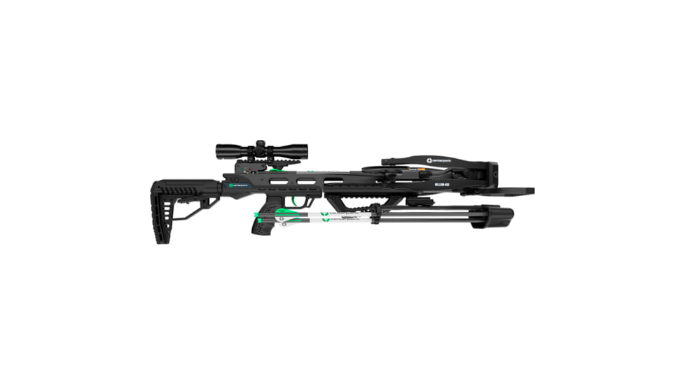 CenterPoint Hellion 400 Hunt Ready Kit Crossbow, 185 lb, 400fps, Black, C0016