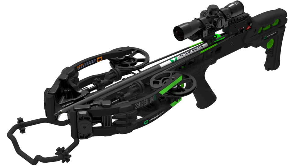 CenterPoint Sniper G4D Crossbow, 400fps, Black, C0020
