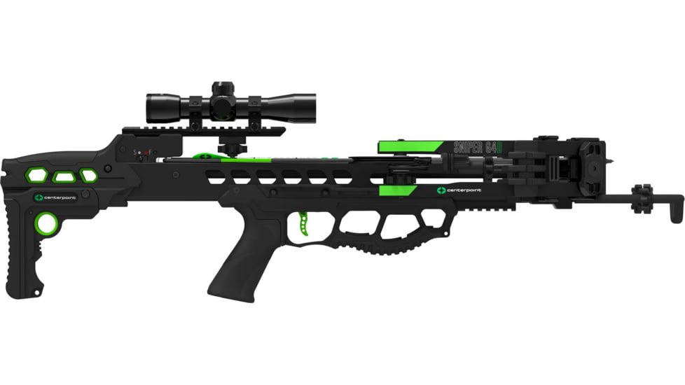 CenterPoint Sniper G4D Crossbow, 400fps, Black, C0020