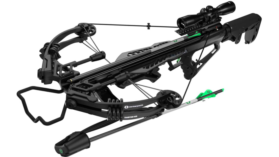 CenterPoint Tradition 405 Crossbow Package, Black, C0002