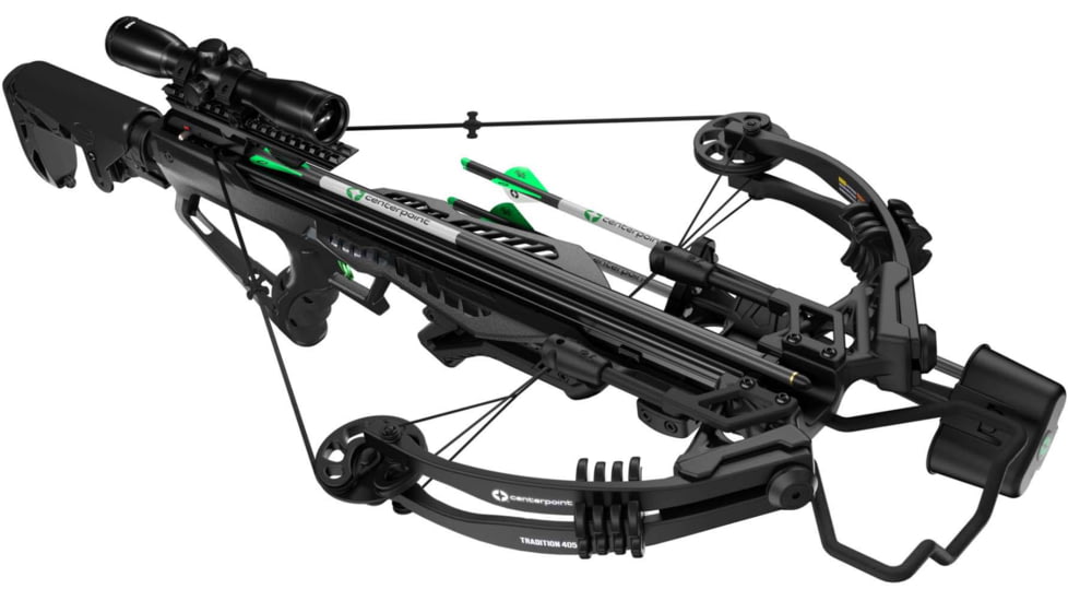 CenterPoint Tradition 405 Crossbow Package, Black, C0002