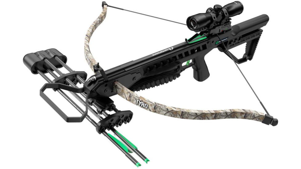 CenterPoint Tyro Crossbow Package, Black, C0008