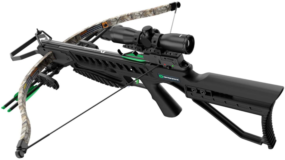CenterPoint Tyro Crossbow Package, Black, C0008