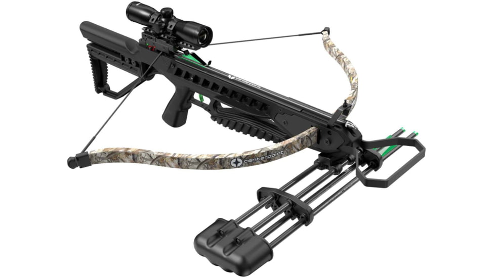 CenterPoint Tyro Crossbow Package, Black, C0008