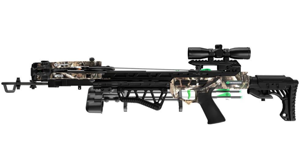 Centerpoint Xbow Kit Amped 425 4x32 Fold Stk Camo Power Draw