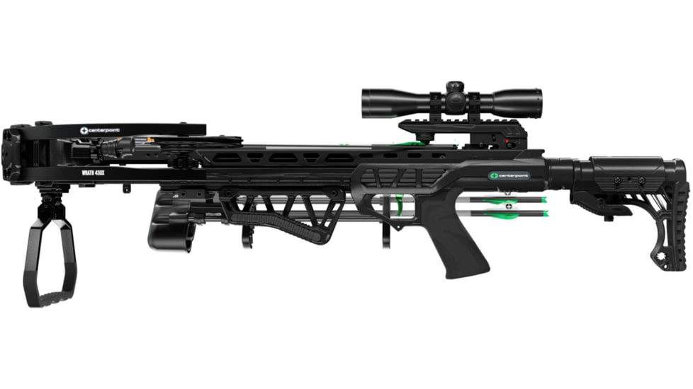 Centerpoint Xbow Wrath 430x Adj Stock 430fps Black