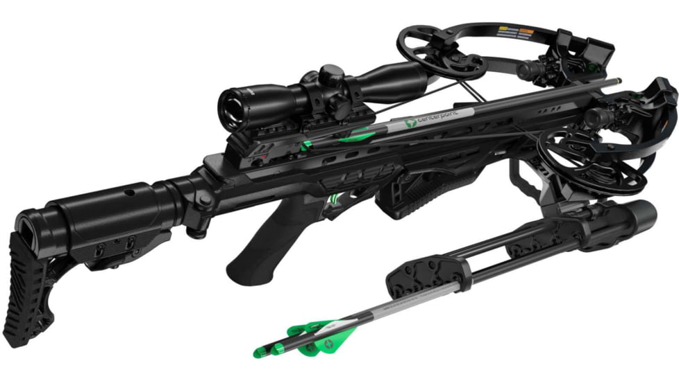 Centerpoint Xbow Wrath 430x Adj Stock 430fps Black