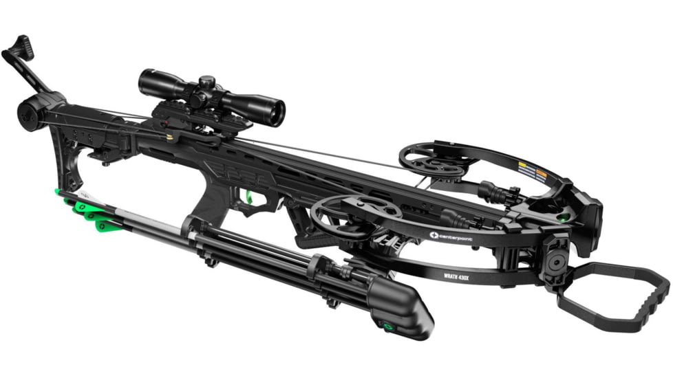 Centerpoint Xbow Wrath 430x Adj Stock 430fps Black