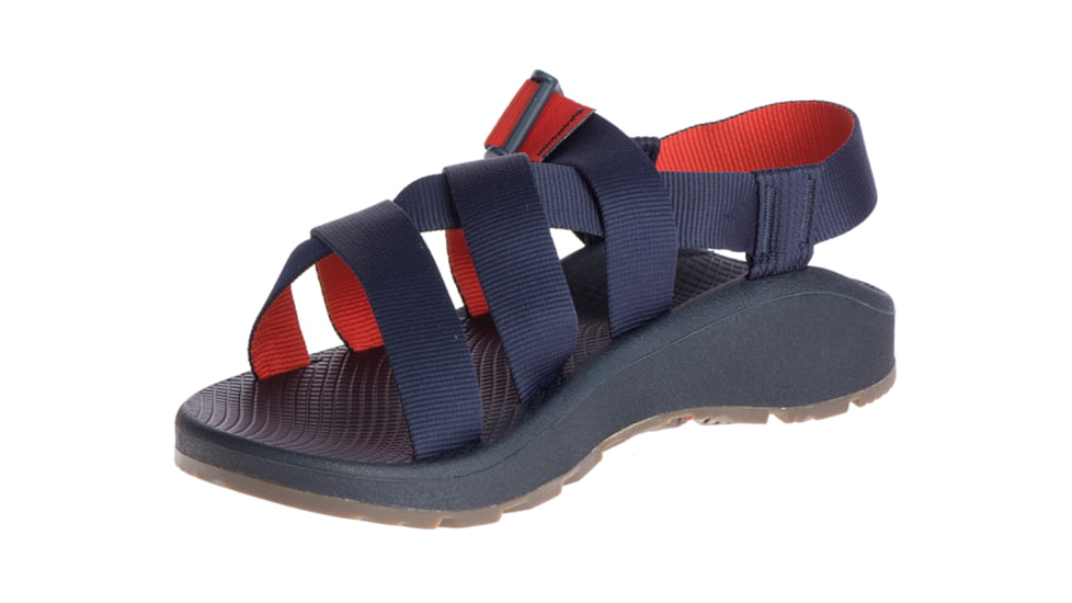 Chaco Banded Z Cloud Sandal - Mens, Navy Red, Medium, 08.0, JCH106815-08.0