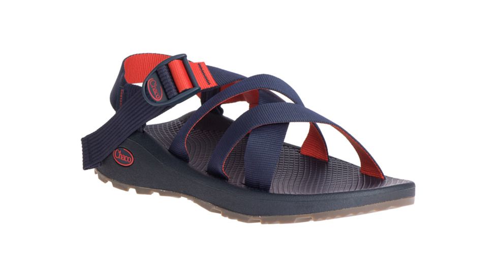 Chaco Banded Z Cloud Sandal - Mens, Navy Red, Medium, 12.0, JCH106815-12.0