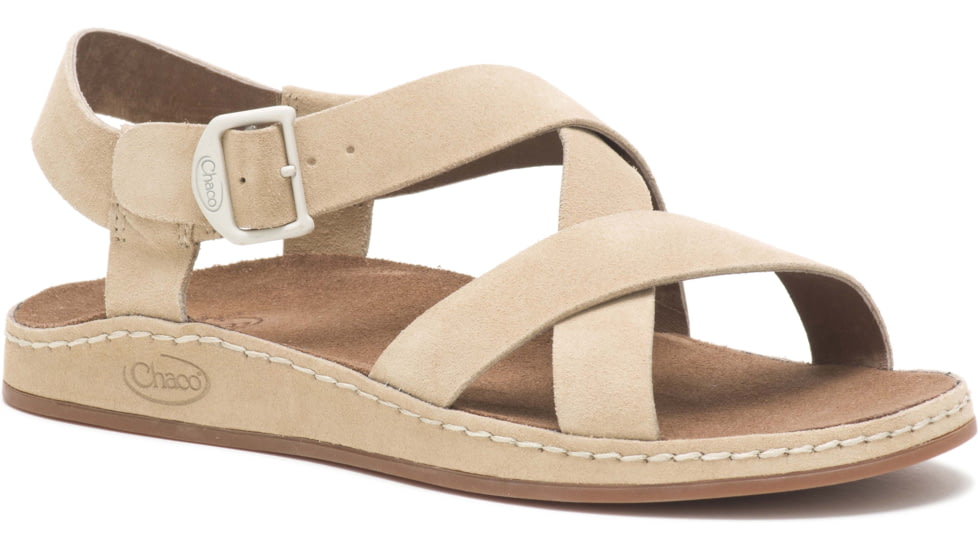 Chaco Chaco Wayfarer Sandals - Womens, Suede Buff, 6 US, Medium, JCH108828-6M