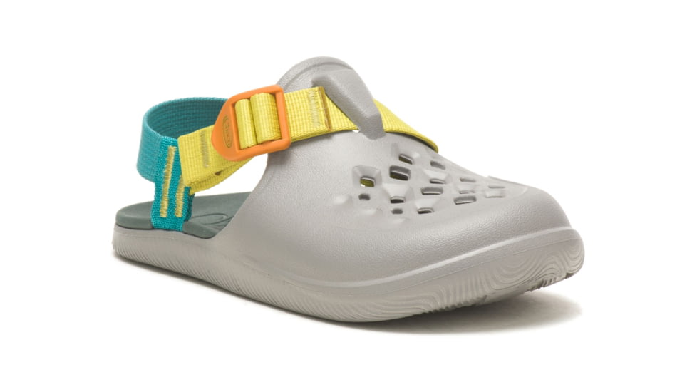 Chaco Chillos Clog Sandals - Kids, Gray Multi, 2, Medium, JCH180361-2
