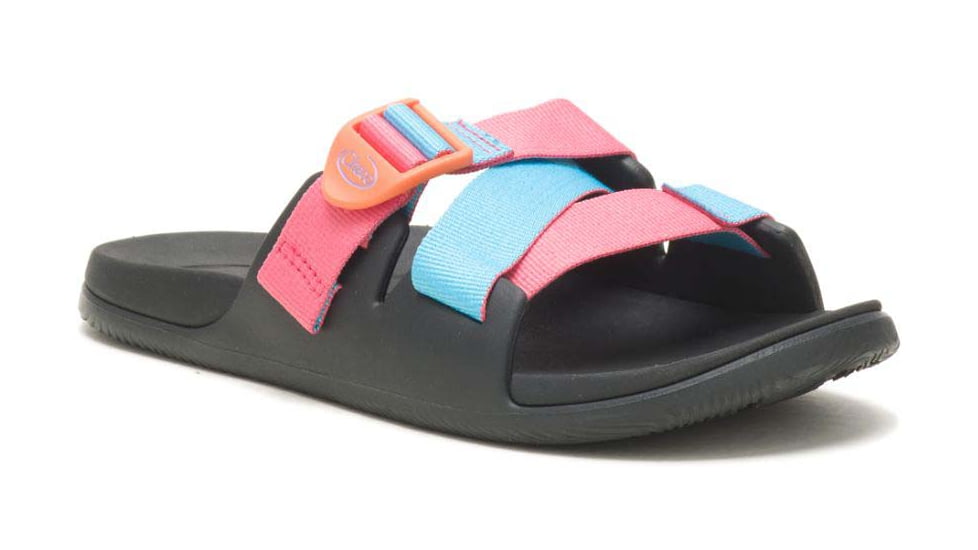 Chaco Chillos Slide - Womens, RoseBlue, 9, JCH109460-M-9