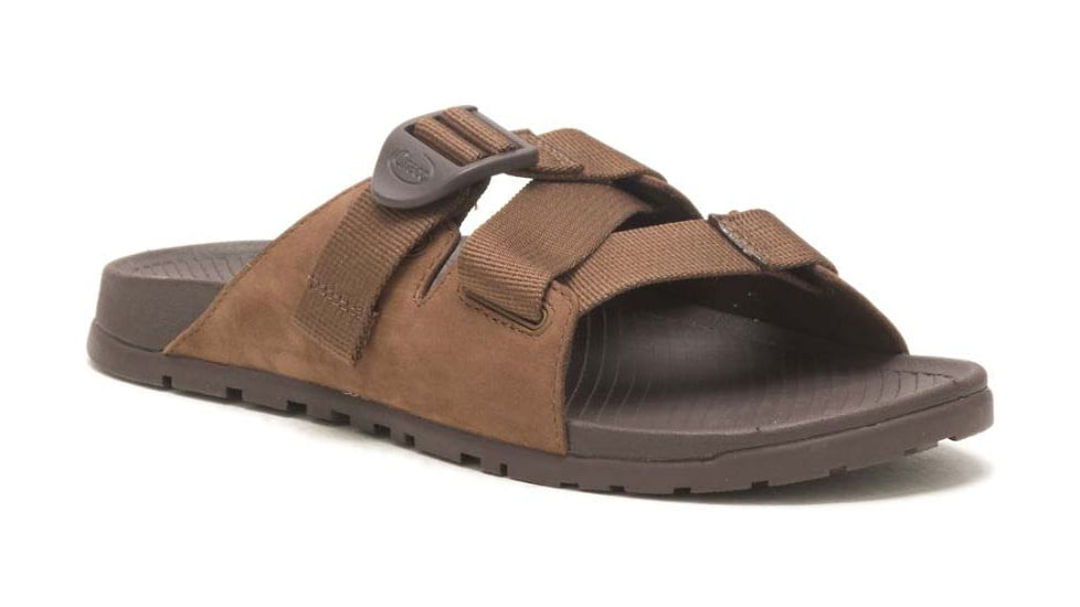 Chaco Lowdown Leather Slide - Womens, Otter, 6, JCH109380-M-6