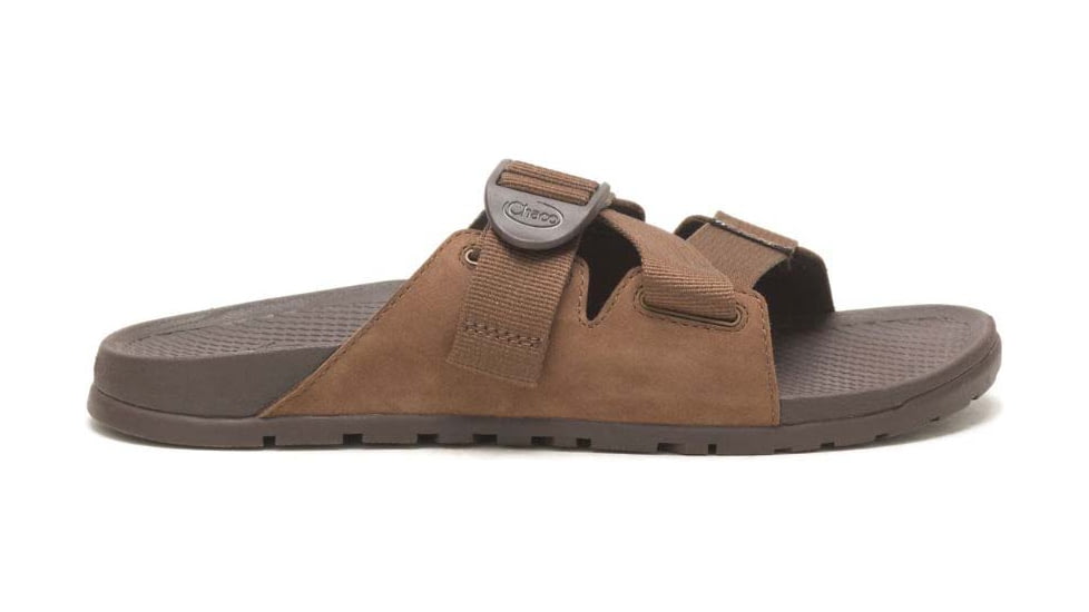 Chaco Lowdown Leather Slide - Womens, Otter, 6, JCH109380-M-6