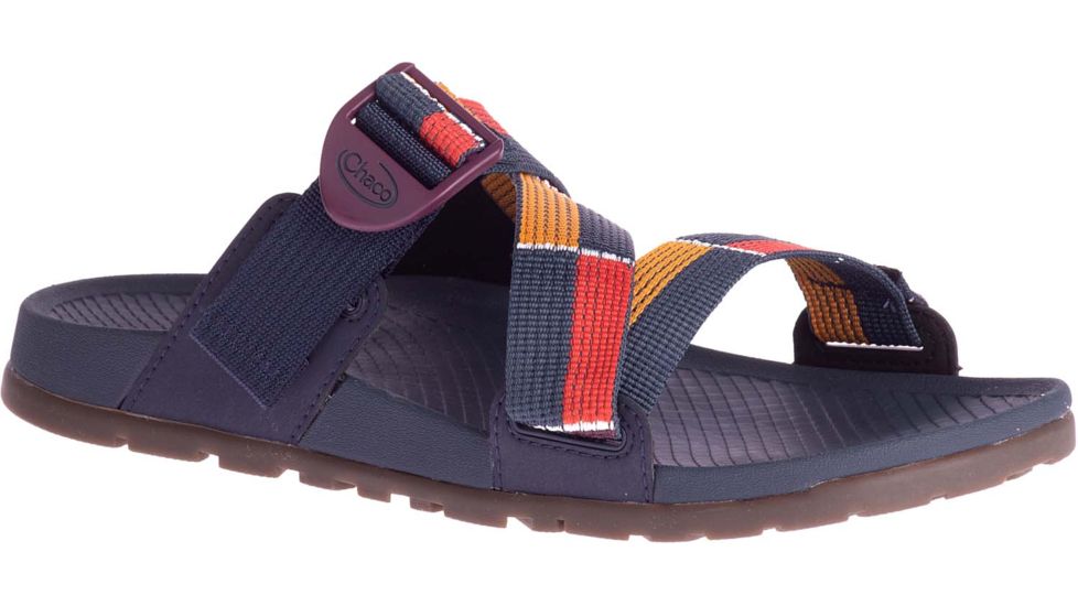 Chaco Lowdown Slide Sandals - Womens, Blocboum Red, 6 US, JCH107856-6