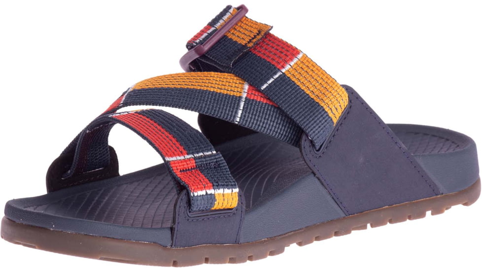 Chaco Lowdown Slide Sandals - Womens, Blocboum Red, 6 US, JCH107856-6